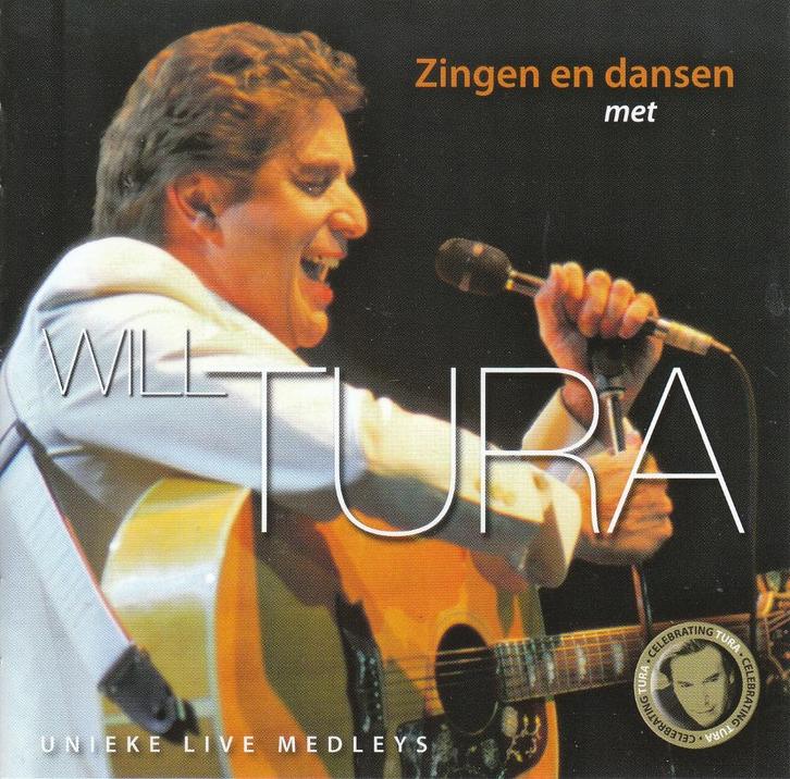 Zingen en Dansen met de unieke Medleys van Will Tura, Cd's en Dvd's, Cd's | Nederlandstalig, Pop, Verzenden