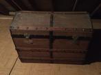 Grote houten koffer, Ophalen