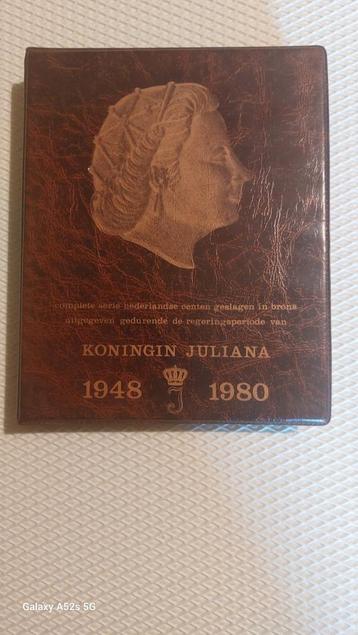 Complete serie Nederlandse Centen. beschikbaar voor biedingen