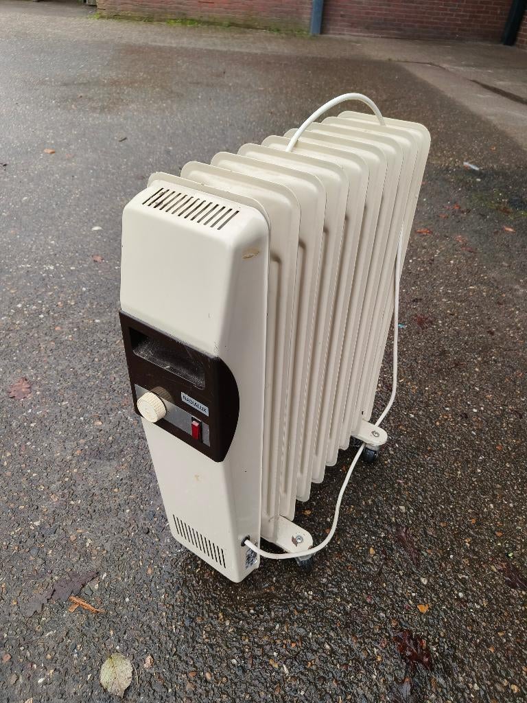 radialux mobiele verwarming, Ophalen