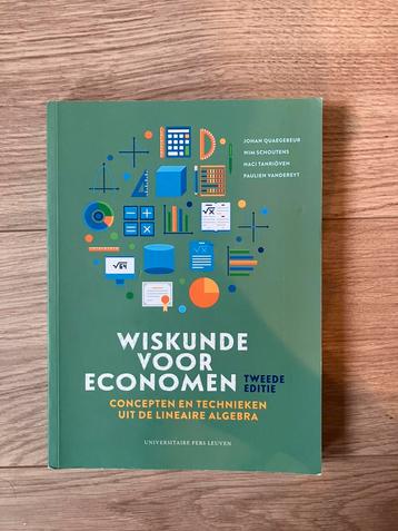 Wiskunde voor economen: concepten en technieken uit de linea beschikbaar voor biedingen