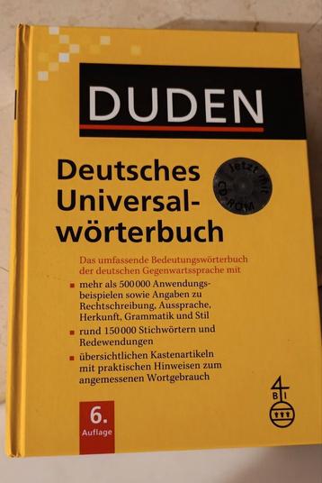 DUDEN Deutsches Universalwörterbuch beschikbaar voor biedingen