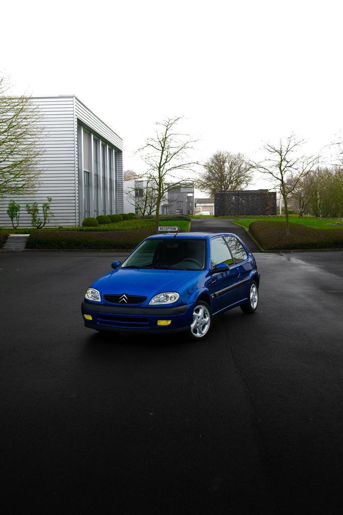 Saxo VTS 16v, Auto's, Citroën, Particulier, Saxo, Benzine, 3 deurs, Handgeschakeld, Blauw, Grijs, Velours, Voorwielaandrijving
