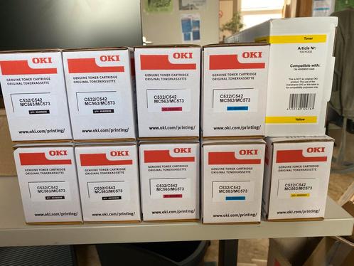 Cartouche encre OKI (lot de 10), Computers en Software, Printerbenodigdheden, Nieuw, Toner, Ophalen