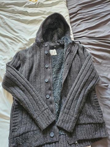 Heren sweater met teddy voering beschikbaar voor biedingen