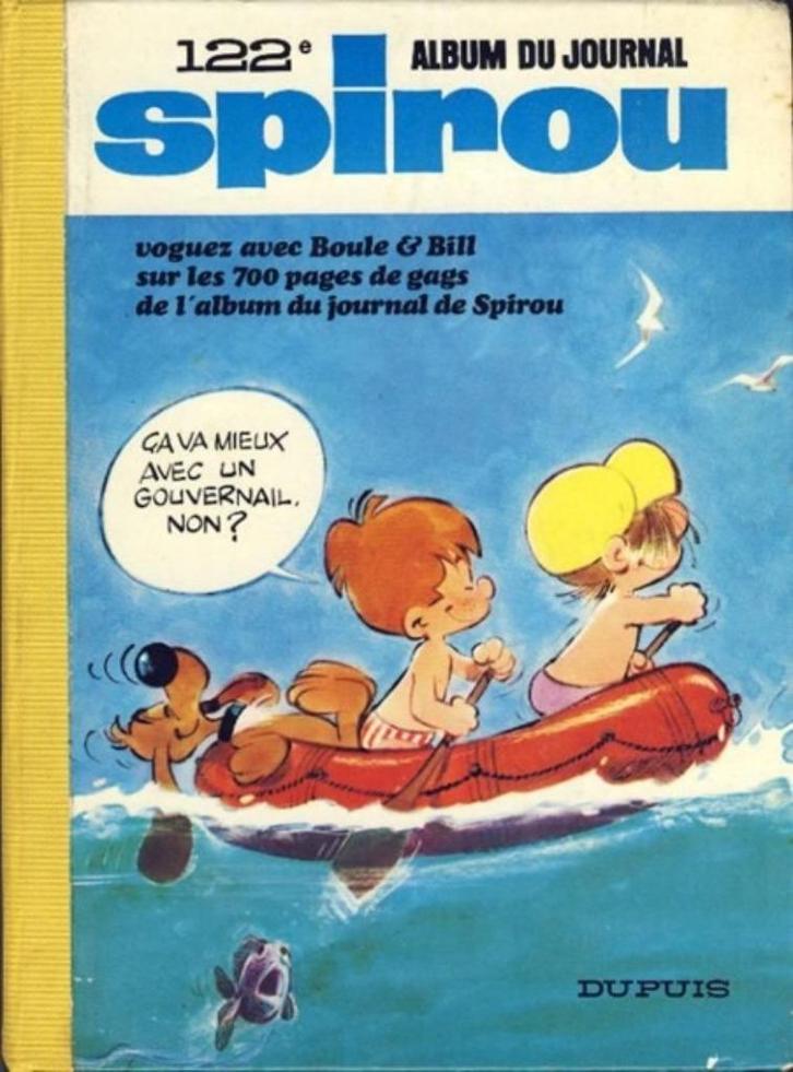 122e Album du Journal SPIROU de 1972, Livres, BD, Utilisé, Une BD, Envoi