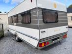 Eriba Nova Hymer 481, Caravans en Kamperen, Caravans, Ringverwarming, Tot en met 2, Bedrijf, Treinzit