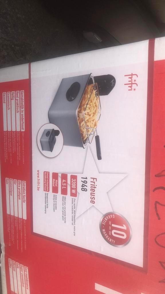 Frifri Expert, Elektronische apparatuur, Frituurpannen, Ophalen