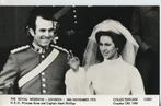 Le mariage de la princesse Anne et de Mark Philips n'a pas é, Envoi, Comme neuf, Carte, Photo ou Gravure