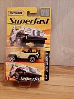 Matchbox Superfast Jeep Wrangler, Hobby & Loisirs créatifs, Superfast, Voiture, Enlèvement ou Envoi, Neuf