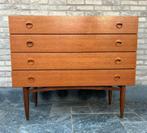 Deens design vintage ladekast / retro commode, Huis en Inrichting, Kasten | Ladekasten, Ophalen