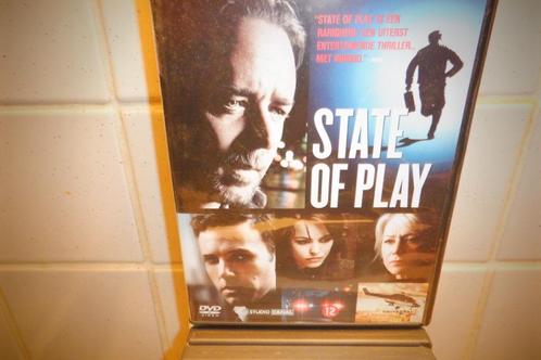 DVD State Of Play., Cd's en Dvd's, Dvd's | Thrillers en Misdaad, Zo goed als nieuw, Actiethriller, Vanaf 12 jaar, Ophalen of Verzenden