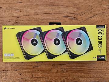 Corsair iCUE LINK QX120 RGB triple pack beschikbaar voor biedingen
