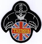 Triumph Cafe Racer stoffen opstrijk patch embleem #9, Motoren, Verzenden, Nieuw