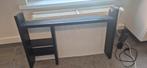 Micke hoog opbouwdeel zwart bureau Ikea, Ophalen, Zo goed als nieuw, Bureau