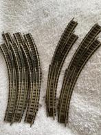 Modeltrein sporen treinsporen rails 9142 - 4 stuks, Fleischmann, Comme neuf, Rails, Enlèvement ou Envoi