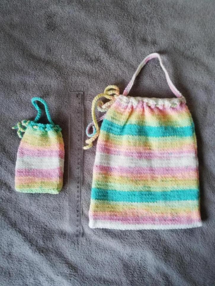 Sacs pour ranger les jouets, neufs, Hobby & Loisirs créatifs, Tricot & Crochet, Neuf, Tricot, Enlèvement ou Envoi