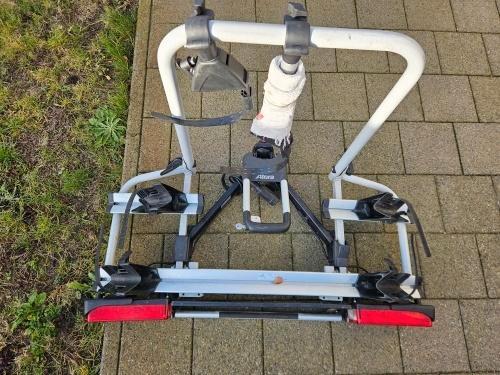 Fietsendrager ATERA voor elektrische fietsen, Auto diversen, Fietsendragers, Gebruikt, Trekhaakdrager, 2 fietsen, Elektrische fiets