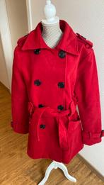 Rode winterjas maat XS/S, Zo goed als nieuw, Maat 34 (XS) of kleiner, Rood, Ophalen
