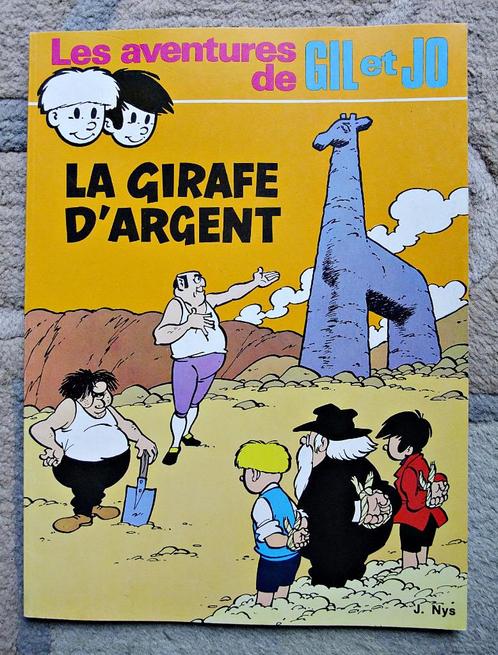 Jommeke Frans: Gil et Jo 4: La girafe d'argent!!, Boeken, Stripverhalen, Zo goed als nieuw, Eén stripboek, Ophalen of Verzenden