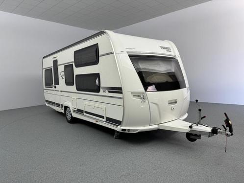 Fendt Bianco Selection 515 SKE 5pers gezin Mover Voortent, Caravans en Kamperen, Caravans, Treinzit, Fendt, Dwars-stapelbed, 5 tot 6 meter