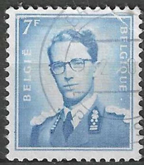Belgie 1958/1962 - Yvert/OBP 1069B - Koning Boudewijn - 7 F., Postzegels en Munten, Postzegels | Europa | België, Gestempeld, Koninklijk huis