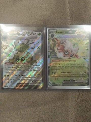 Shiny + non shiny pokemon kaarten beschikbaar voor biedingen
