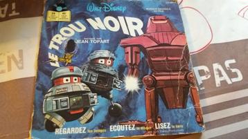 Disque vinyl 45 tours Le Trou Noir beschikbaar voor biedingen