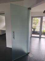 Glazen deur, Ophalen, 80 tot 100 cm, 215 cm of meer, Binnendeur