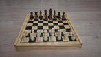 Schaak Houten Bordspel SET, Een of twee spelers, Verzenden, Nieuw