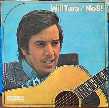 Vinylplaat van Will Tura, getiteld "No. 8!". beschikbaar voor biedingen