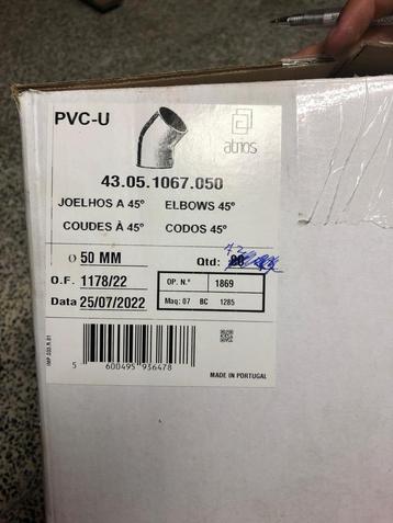 PVC lijmstukken, hoge druk beschikbaar voor biedingen