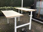 Elektrisch zit-sta duo-bureau, Ophalen