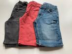 3 bermuda’s jeans, Kinderen en Baby's, Kinderkleding | Kinder-kledingpakketten, Ophalen of Verzenden, Gebruikt, Maat 152