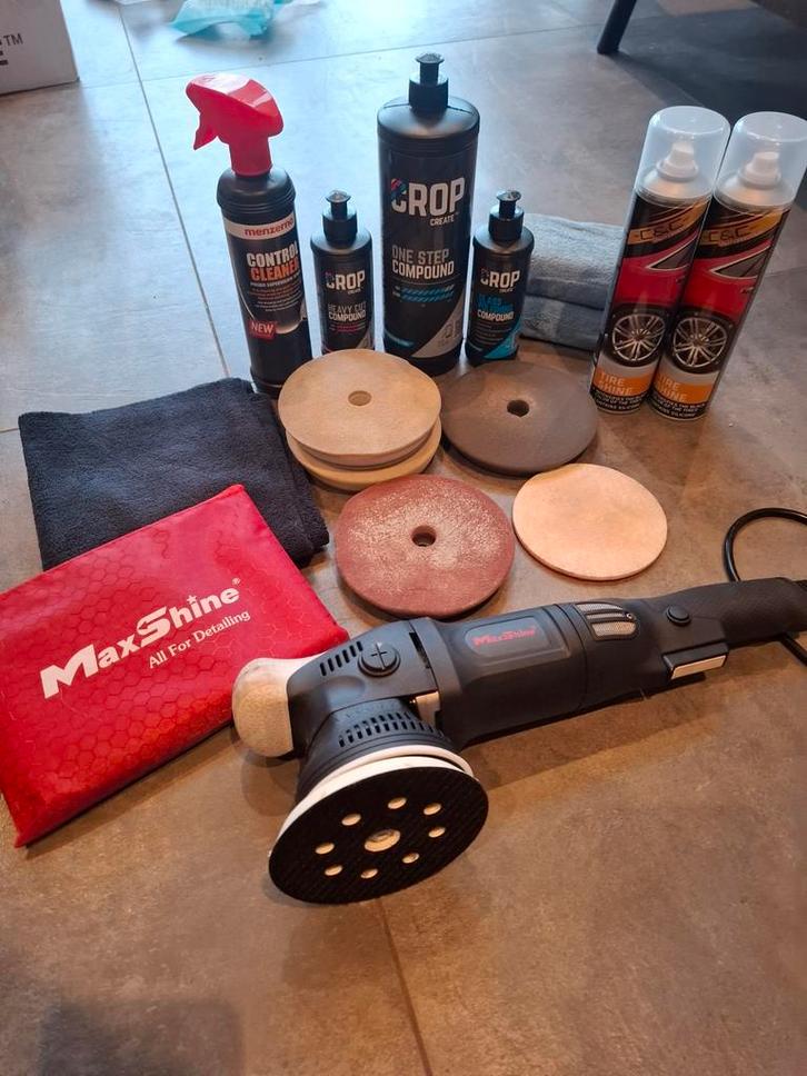 Polijstset auto, Autos : Divers, Produits d'entretien, Enlèvement ou Envoi