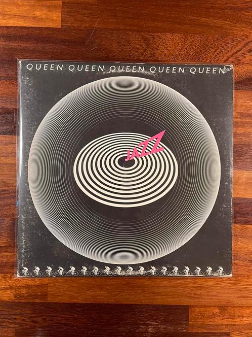 Queen Jazz 33 rpm vinyl lp record album, Cd's en Dvd's, Vinyl | Rock, Zo goed als nieuw, Ophalen of Verzenden
