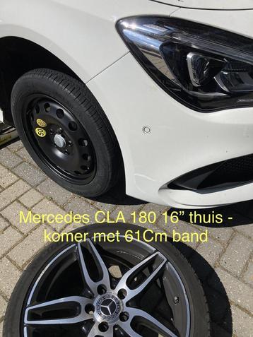 Reservewiel Thuiskomer MERCEDES A B C CLA GLA GLC EQC >20" beschikbaar voor biedingen
