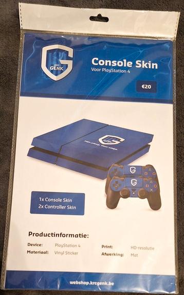 ️🆕️💥 Skin officiel KRC Genk pour PS4 (PlayStation 4)