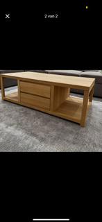 Massief eiken salontafel, Huis en Inrichting, Ophalen