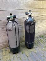 Duikfles 2x10 liter, Ophalen, Zo goed als nieuw, Duikfles