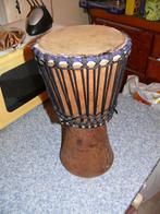 djembe, hauteur : 45 cms, diamètre : 20 cms, Utilisé, Tambour, Enlèvement ou Envoi