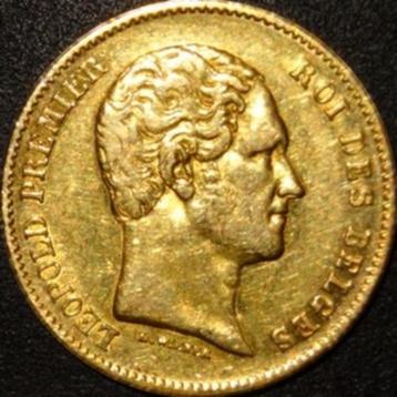 Goud – België – 25 Francs – Leopold I - 1848 beschikbaar voor biedingen