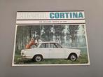 Brochure Ford Cortina, Ophalen of Verzenden, Gelezen, Ford