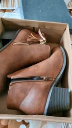 Bruine enkellaarsjes - maat 38, Ophalen, Bruin, Lage of Enkellaarzen, Trend One