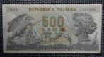 Billet 500 Lire Italie 1966, Enlèvement ou Envoi, Italie, Billets en vrac