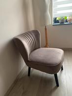 Chaise pour enfant en daim gris, Enlèvement, Comme neuf, Tissus