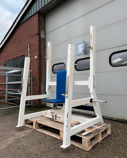 Gym 80 old school schoulder press bank / schouders / fitness, Sport en Fitness, Fitnessmaterialen, Gebruikt, Overige typen, Armen