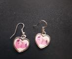 Boucles d'oreilles  cœur  fait main  neuves, Enlèvement ou Envoi, Neuf, Autres couleurs, Pendantes