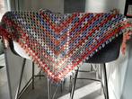 Sjaal Poncho handgemaakt. Ongev. 130 cm x 72 cm., Ophalen of Verzenden, Zo goed als nieuw, Sjaal