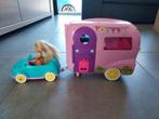 Barbie speelset Chelsea met caravan, Kinderen en Baby's, Ophalen of Verzenden, Zo goed als nieuw